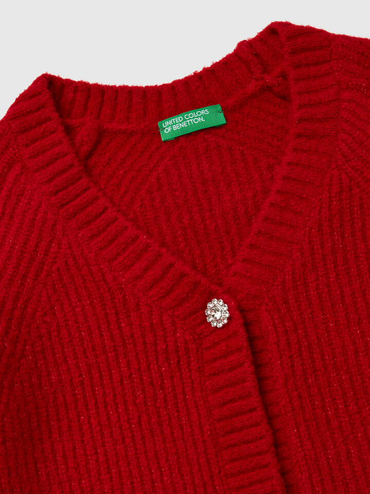 L/S CARDIGAN Filles image number 3